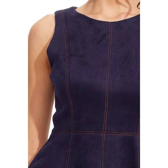 NEW EVA FRANCO haven dress in prussian blue - Picture 3 of 5